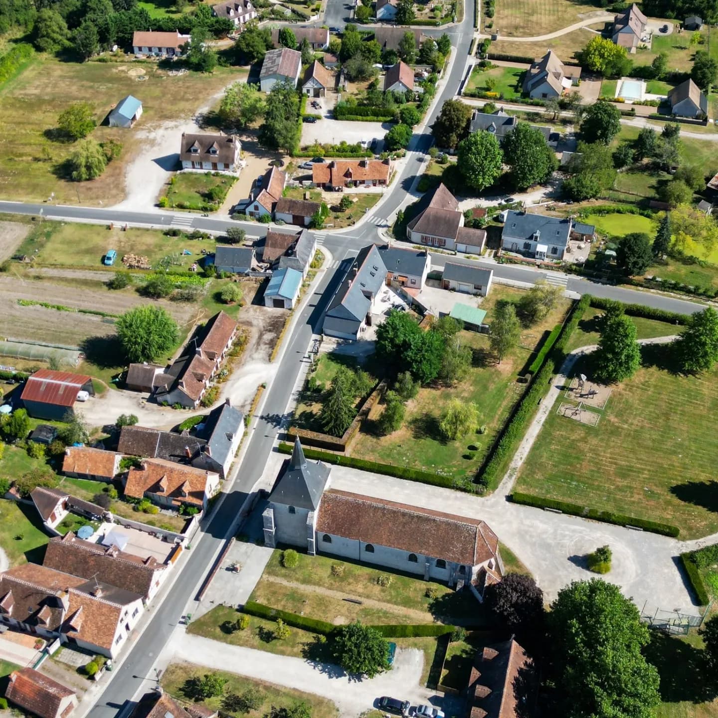 sologne view from sky